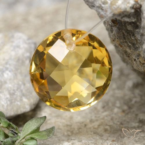 4.53ct Naturale Oro Citrino, Rotondo, VVS