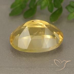 Citrino Arancio dorato naturale da 6.24 ct, Ovale, VVS-VS