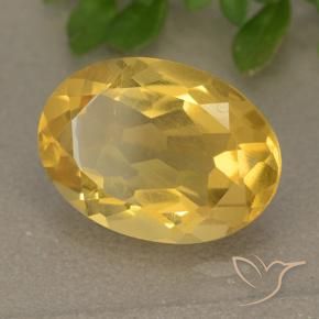 Citrino Oro brillante naturale da 4.81 ct, Ovale, VVS-VS