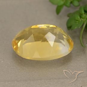 Citrino Dorato naturale da 5.70 ct, Ovale, VVS-VS