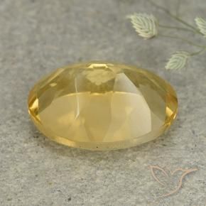 Citrino Dorato medio naturale da 5.81 ct, Ovale, VVS-VS