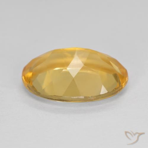 Citrino Arancio-Oro naturale da 5.04 ct, Ovale, VVS-VS