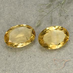 Gemme di Citrino Arancio dorato naturale da 8.82 ct, Ovale, VVS-VS