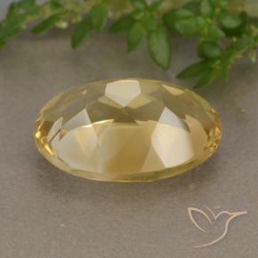 Citrino Dorato naturale da 5.80 ct, Ovale, VVS-VS