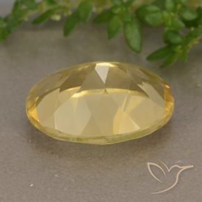 Citrino Dorato medio naturale da 5.65 ct, Ovale, VVS-VS