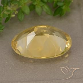 Citrino Dorato medio naturale da 4.72 ct, Ovale, VVS-VS