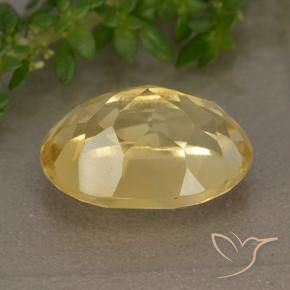 Citrino Arancio dorato naturale da 6.32 ct, Ovale, VVS-VS