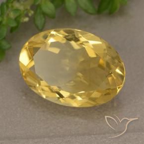 Citrino Arancio dorato naturale da 4.84 ct, Ovale, VVS-VS