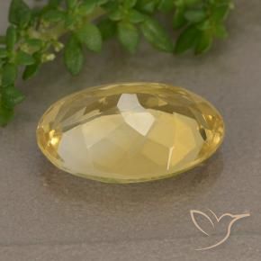 Citrino Arancio dorato naturale da 4.84 ct, Ovale, VVS-VS