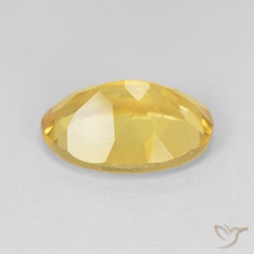 Citrino Arancio dorato naturale da 5.09 ct, Ovale, VVS-VS