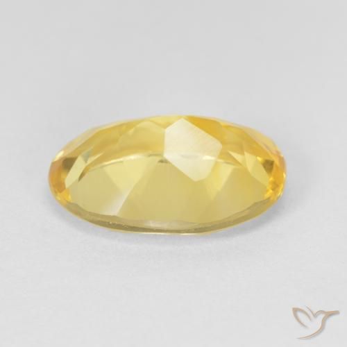Citrino Dorato medio naturale da 4.86 ct, Ovale, VVS-VS