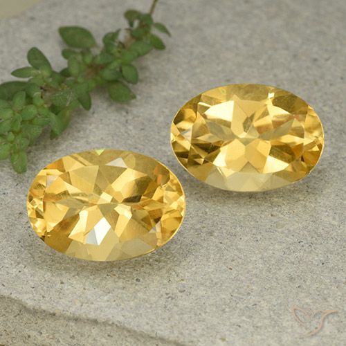 11.46ctw Naturale Arancio dorato Citrino, Ovale, VVS-VS