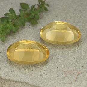 Gemme di Citrino Arancio dorato naturale da 11.46 ct, Ovale, VVS-VS