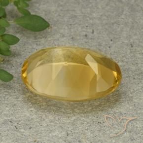 Citrino Dorato medio naturale da 5.07 ct, Ovale, VVS-VS