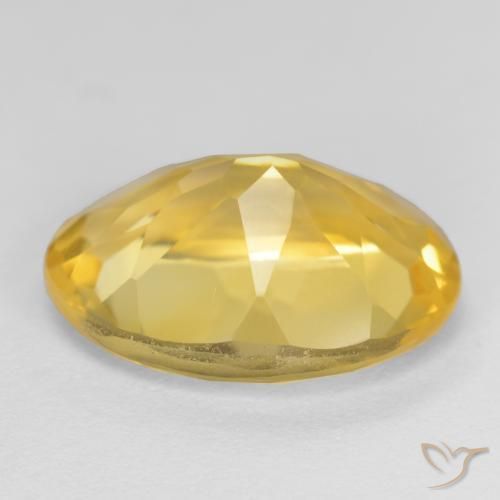 Citrino Oro naturale da 5.16 ct, Ovale, VVS-VS