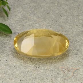 Citrino Arancio dorato naturale da 5.00 ct, Ovale, VVS-VS