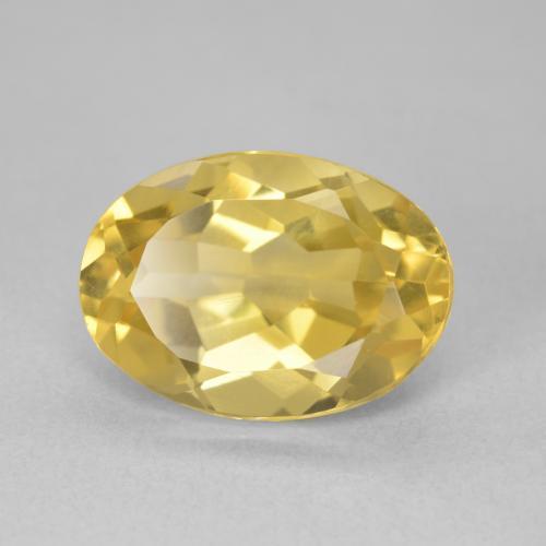 Citrino Dorato medio naturale da 6.51 ct, Ovale, VVS