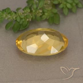 Citrino Dorato naturale da 4.72 ct, Ovale, VVS