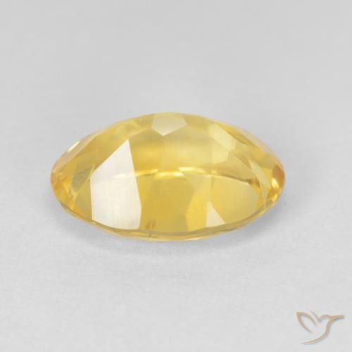 Citrino Dorato medio naturale da 5.10 ct, Ovale, VVS-VS