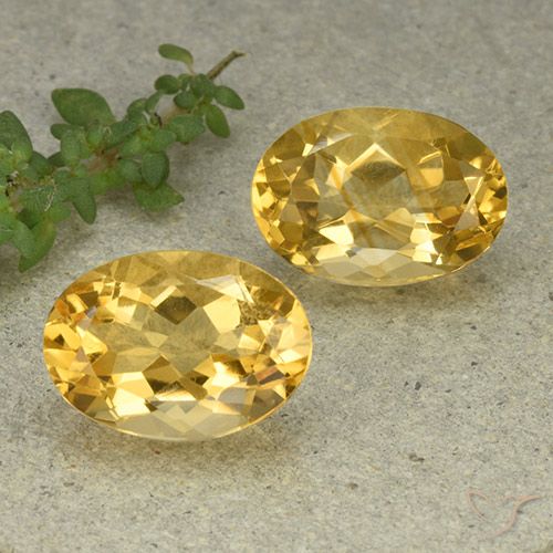 11.28ctw Naturale Arancio dorato Citrino, Ovale, VVS-VS