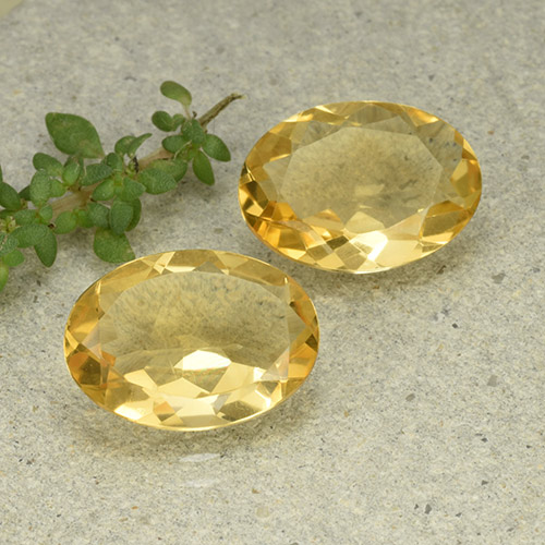 Citrino naturale dorato da 8,06 ct, taglio ovale, VVS-VS