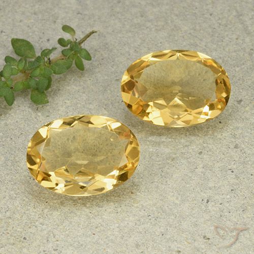 8.98ctw Naturale Dorato medio Citrino, Ovale, VVS-VS