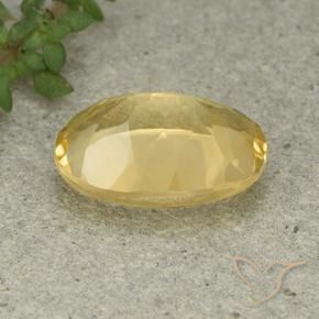 Citrino Arancio dorato naturale da 5.38 ct, Ovale, VVS-VS