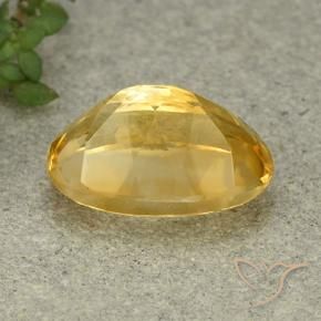Citrino Oro medio naturale da 5.77 ct, Ovale, VVS-VS