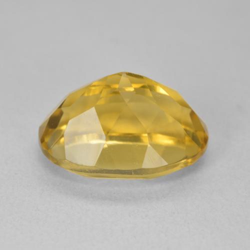 Citrino Dorato medio naturale da 6.48 ct, Ovale, VVS-VS