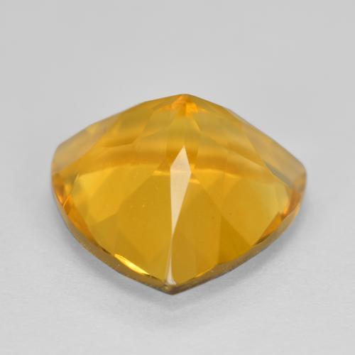 Citrino Dorato naturale da 4.84 ct, Taglio trillion, VVS
