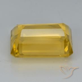 Citrino Arancio dorato naturale da 7.47 ct, Ottagonale / Taglio smeraldo, VVS