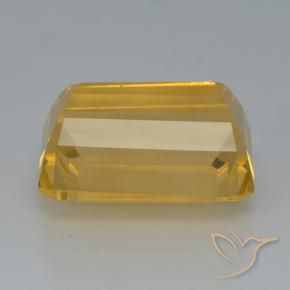 Citrino Dorato scuro naturale da 8.49 ct, Ottagonale / Taglio smeraldo, VVS