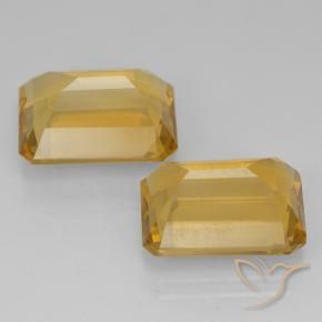 Gemme di Citrino Oro brillante naturale da 14.86 ct, Ottagonale / Taglio smeraldo, VVS