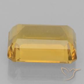Citrino Dorato naturale da 7.69 ct, Ottagonale / Taglio smeraldo, VVS-VS