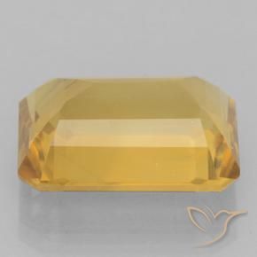 Citrino Oro medio naturale da 6.60 ct, Ottagonale / Taglio smeraldo, VVS