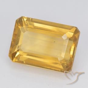 Citrino Oro brillante naturale da 7.50 ct, Ottagonale / Taglio smeraldo, VVS-VS