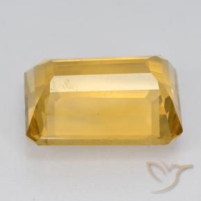 Citrino Oro brillante naturale da 7.50 ct, Ottagonale / Taglio smeraldo, VVS-VS