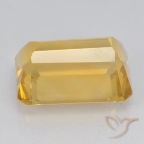 Citrino Oro medio naturale da 8.07 ct, Ottagonale / Taglio smeraldo, VVS-VS