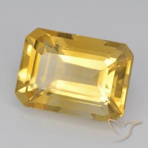 Citrino Arancio dorato naturale da 6.94 ct, Ottagonale / Taglio smeraldo, VVS-VS