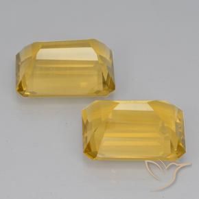 Gemme di Citrino Oro brillante naturale da 14.82 ct, Ottagonale / Taglio smeraldo, VVS