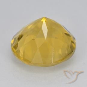 Citrino Dorato medio naturale da 5.59 ct, Rotondo, VVS