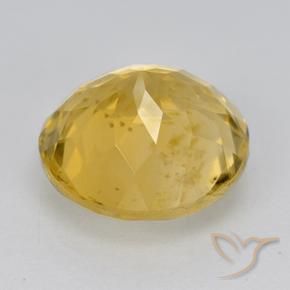Citrino Dorato naturale da 6.05 ct, Rotondo, VVS