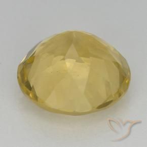 Citrino Dorato naturale da 5.71 ct, Rotondo, VVS