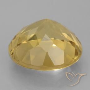 Citrino Dorato medio naturale da 5.98 ct, Rotondo, VVS