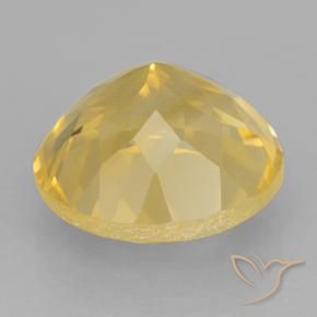 Citrino Oro naturale da 5.84 ct, Rotondo, VVS