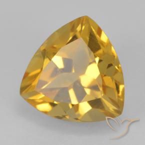 Citrino Dorato medio naturale da 2.53 ct, Taglio trillion, VS