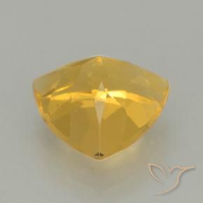 Citrino Oro medio naturale da 2.16 ct, Taglio trillion, VVS