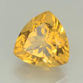 Citrino Oro medio naturale da 2.32 ct, Taglio trillion, VVS