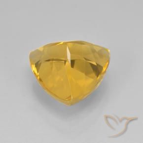 Citrino Dorato naturale da 2.32 ct, Taglio trillion, VVS