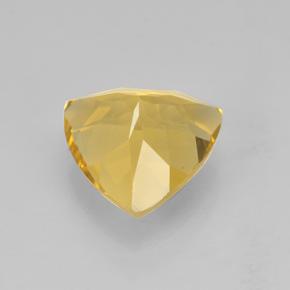 Citrino naturale dorato da 2,23 ct, trillion, VVS